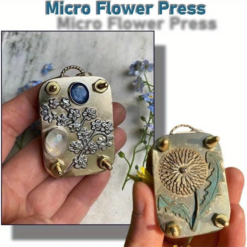 Art Craft 2 Year Olds - Micro Flower Press DIY Pressed Plant