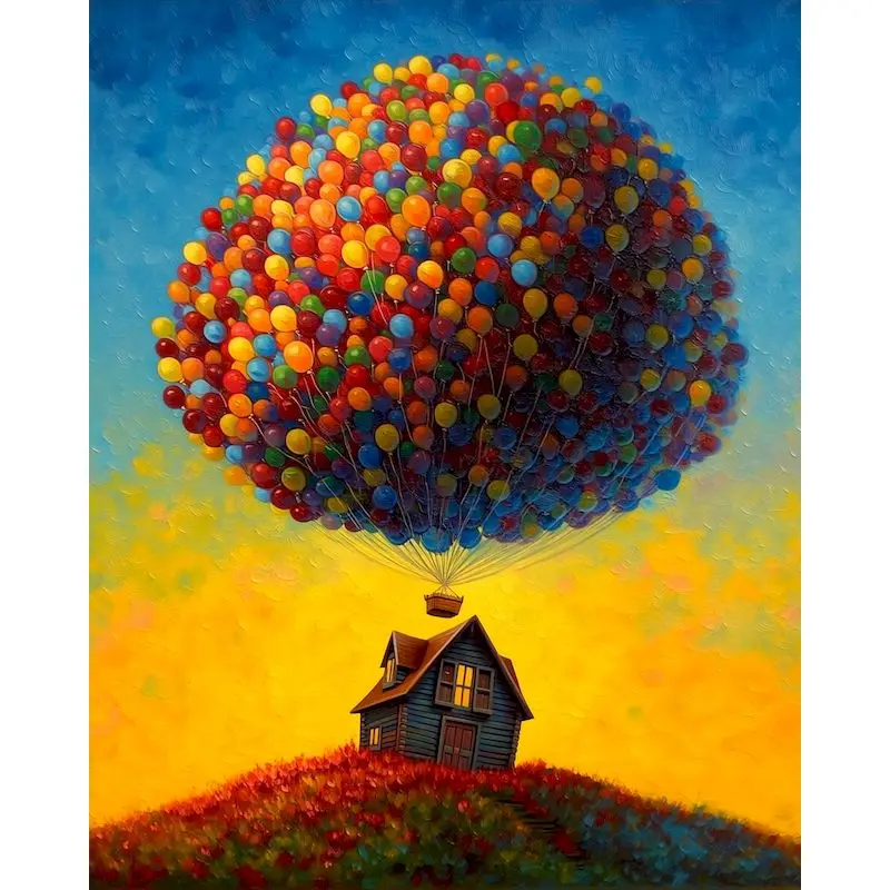 Art Craft And Cloth - Paint By Numbers Acrylic paints Paintings