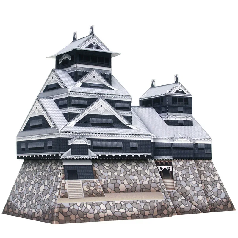 Art Craft Japan - Japan Kumamoto Castle Folding Mini 3D
