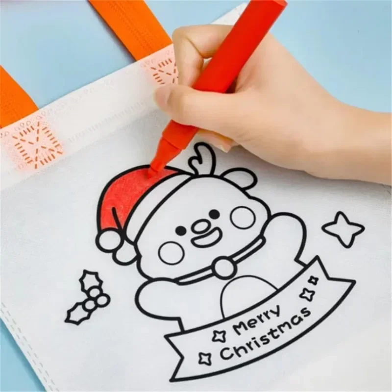 Cartoon Christmas Diy Graffiti - Art Craft And Cloth review and price