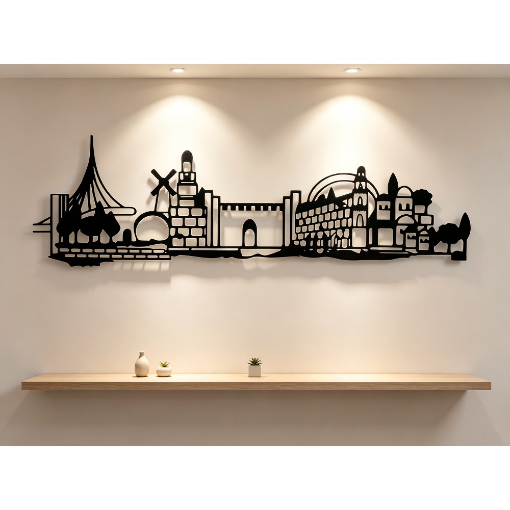 CIFBUY Metal Wall Art Jerusale - Art & Craft Valley review and price