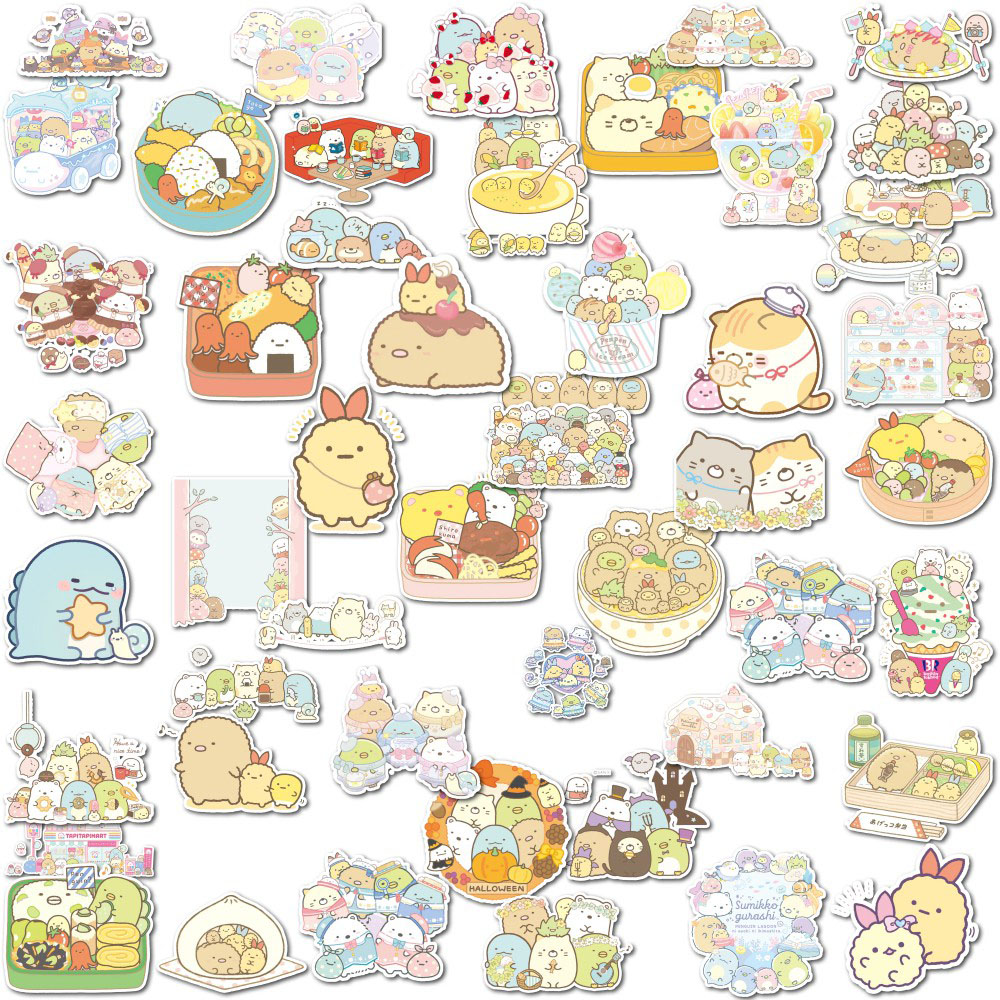 Kawaii Cartoon Sticker Pack Wa - Art Craft Notebook review and price