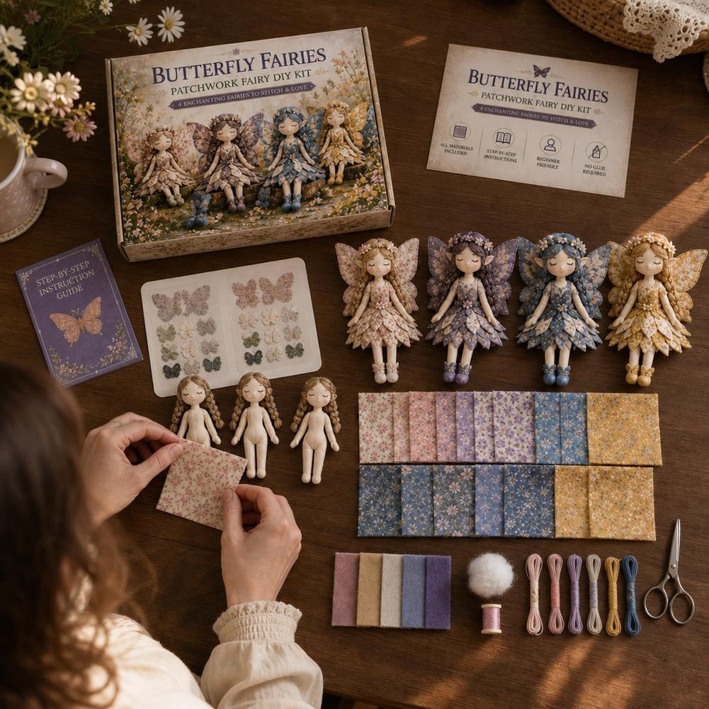 DIY Fairy Patchwork Sewing Kit - Art Craft And Cloth review and price