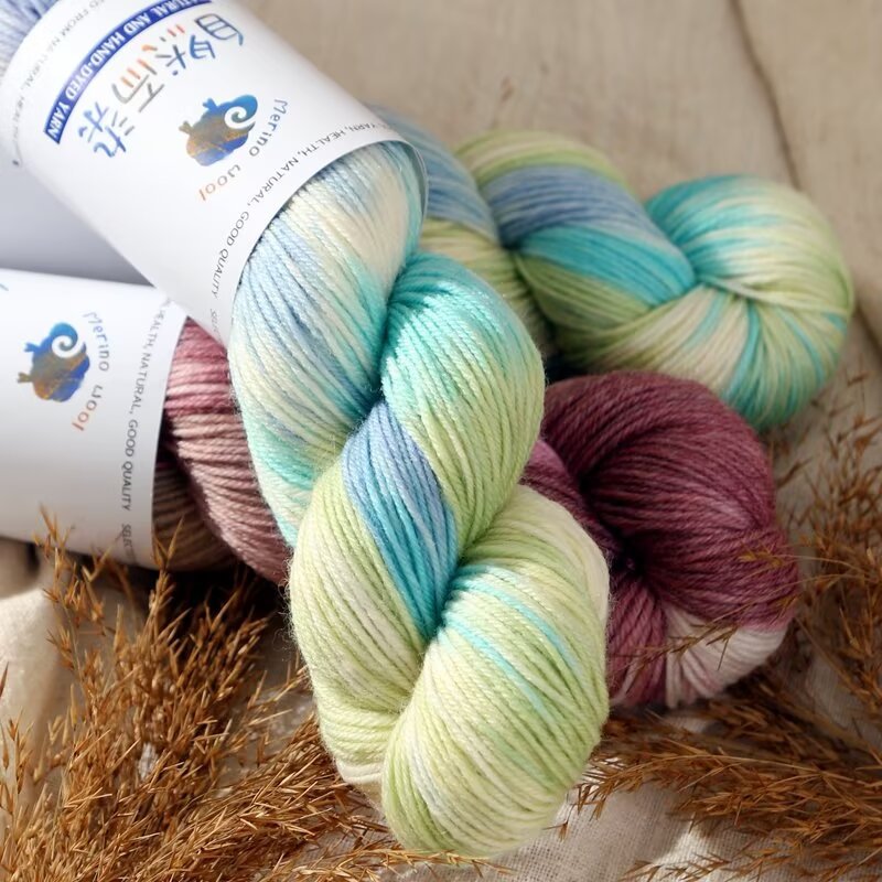 100g Soft Handmade Dyed Yarn R - Art Craft 2 Year Olds review and price