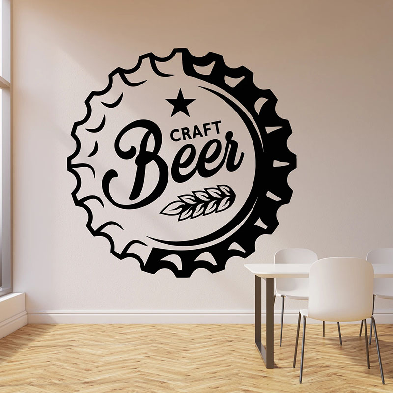Wall Decal Drinking Alcohol Ba - Art Craft Logo review and price