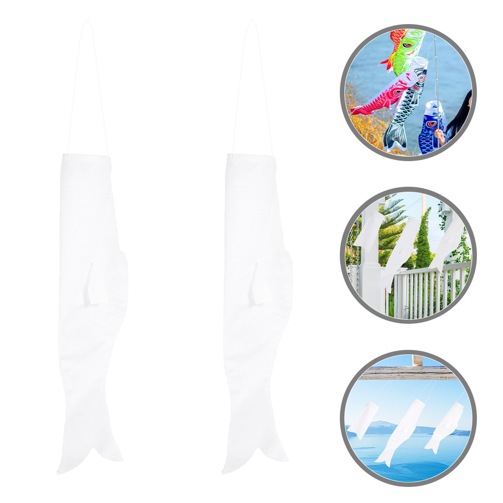 2Pcs Carp Windsock Blank Cloth - Art Craft And Cloth review and price
