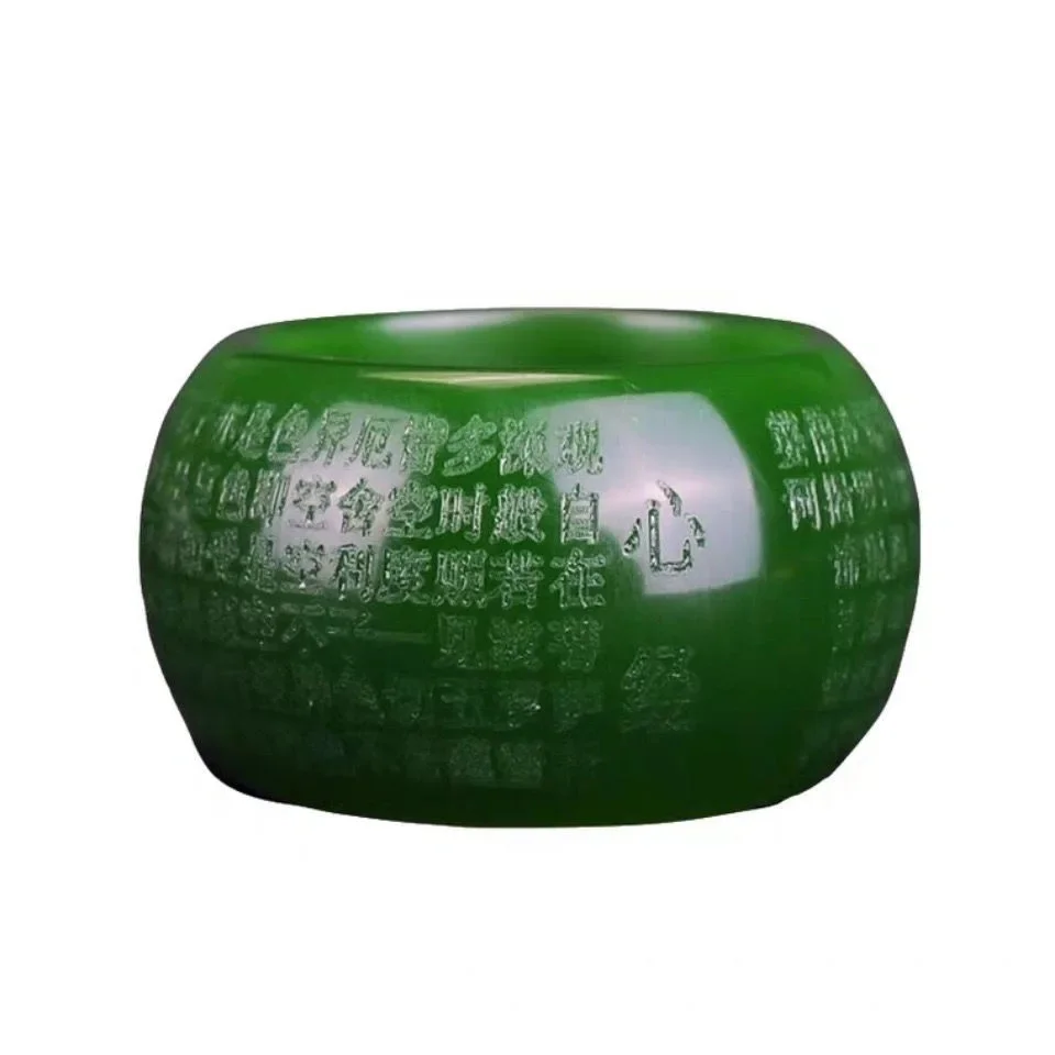 Natural Green Jade 22mm Ring H - Art Craft Store review and price