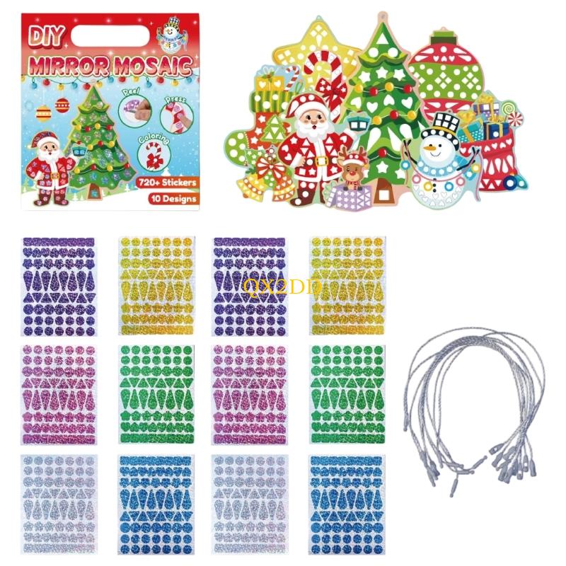QX2D Christmas Foil Sticker Fo - Art Craft Mirror review and price