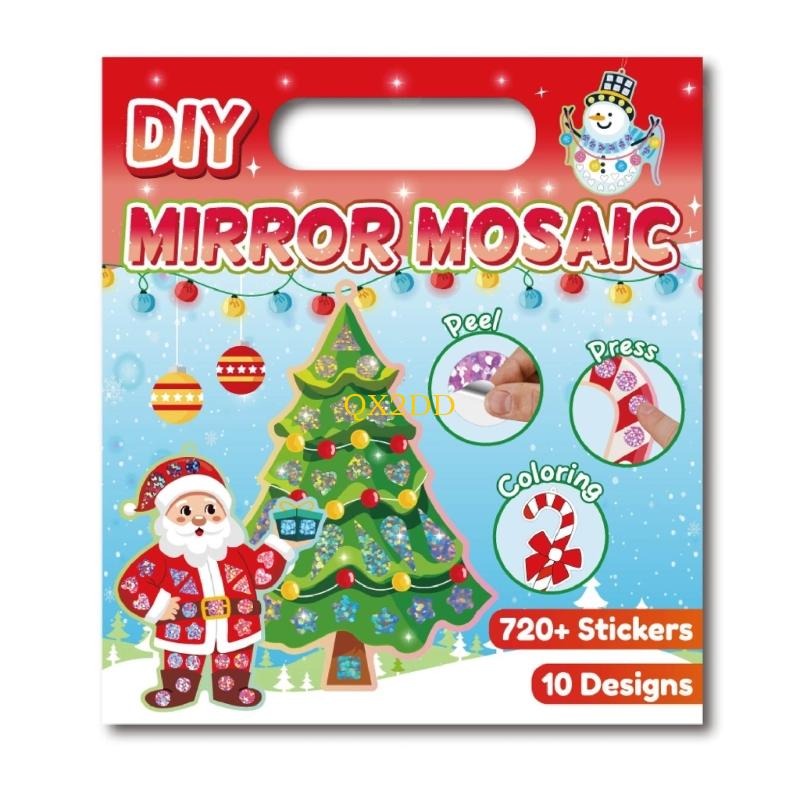 QX2D Christmas Foil Sticker Fo - Art Craft Mirror review and price