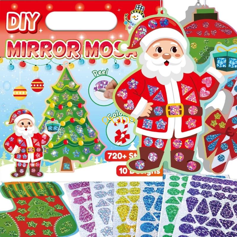 QX2D Christmas Foil Sticker Fo - Art Craft Mirror review and price