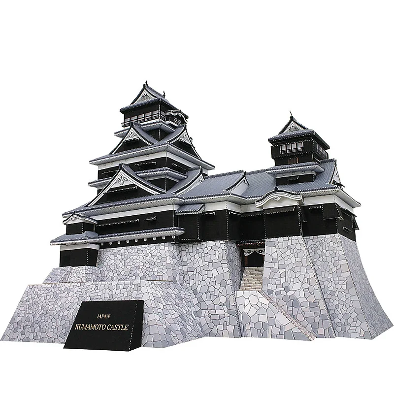 Japan Kumamoto Castle Mini 3D  - Art Craft Japan review and price