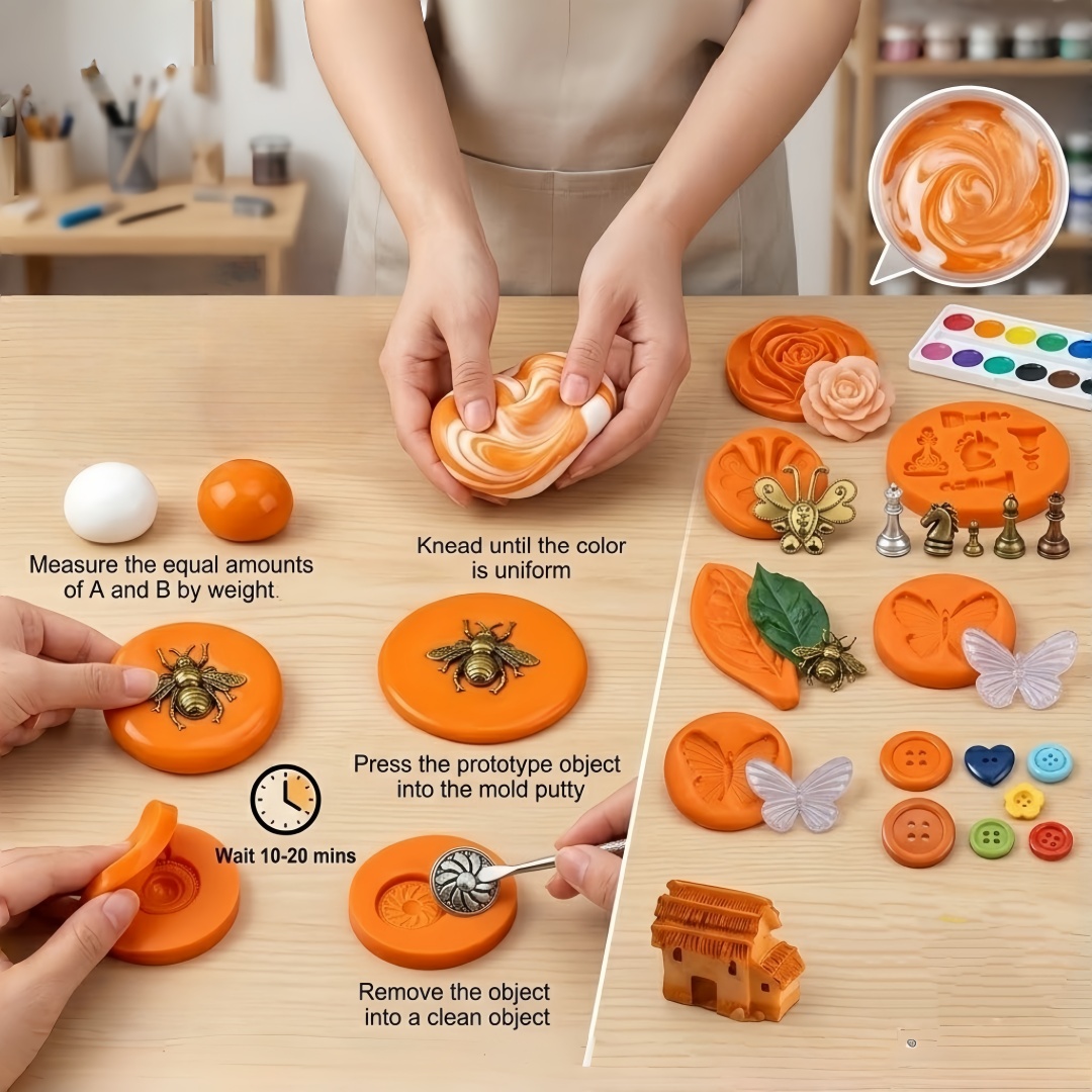 Silicone Putty DIY Crafting Se - Craft Art Set review and price