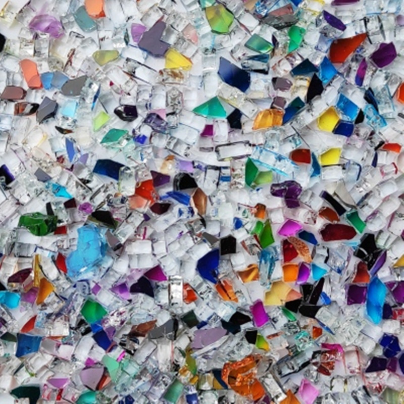 100g Mixed Color Crystal Glass - Art Craft Mirror review and price