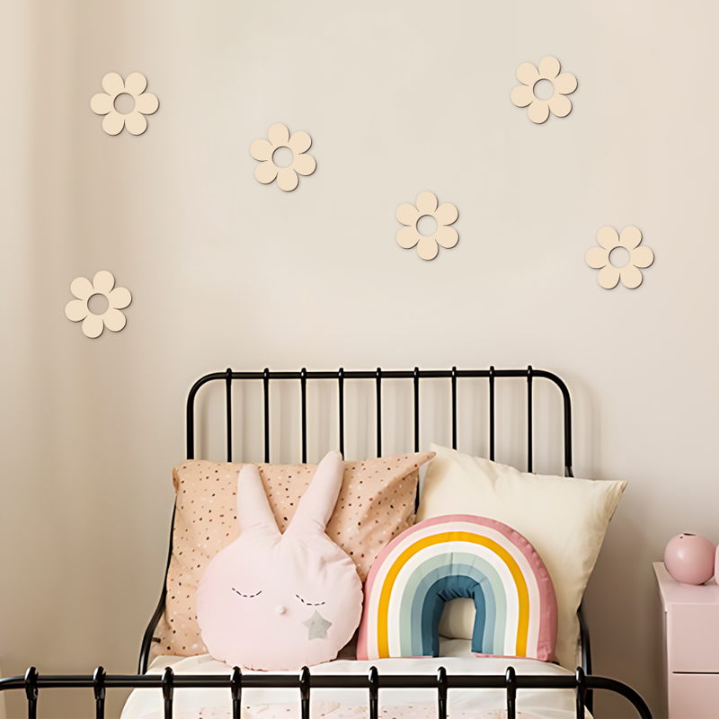 Wooden Flower Wood Cutouts Flo - Art Craft 2 Year Olds review and price