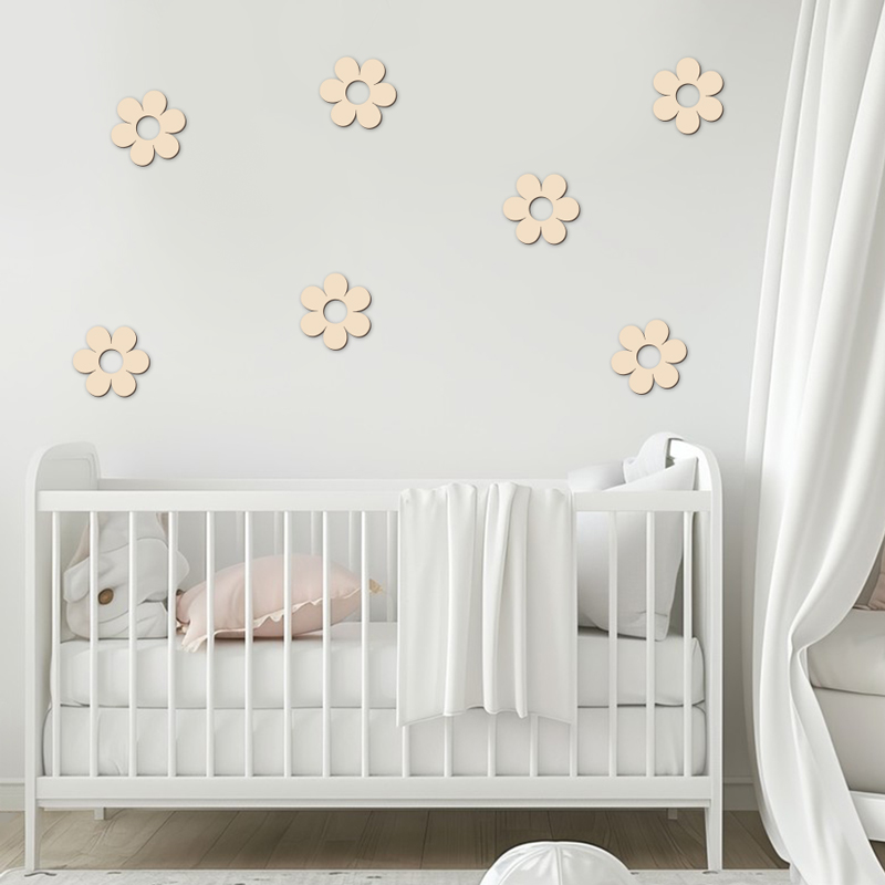 Wooden Flower Wood Cutouts Flo - Art Craft 2 Year Olds review and price