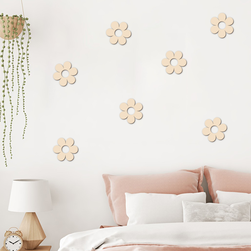 Wooden Flower Wood Cutouts Flo - Art Craft 2 Year Olds review and price