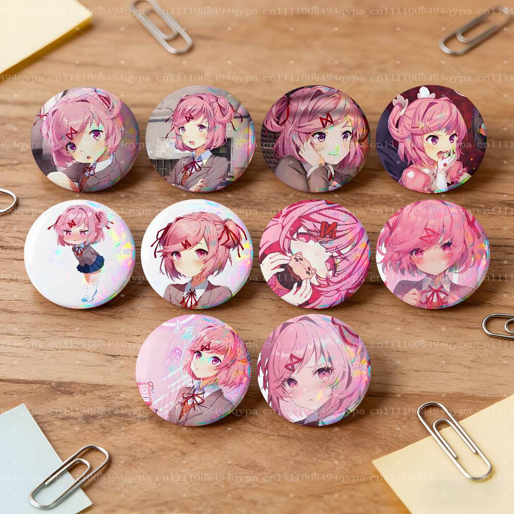 N-Natsuki D-Doki DDLC Button P - Art Craft Japan review and price