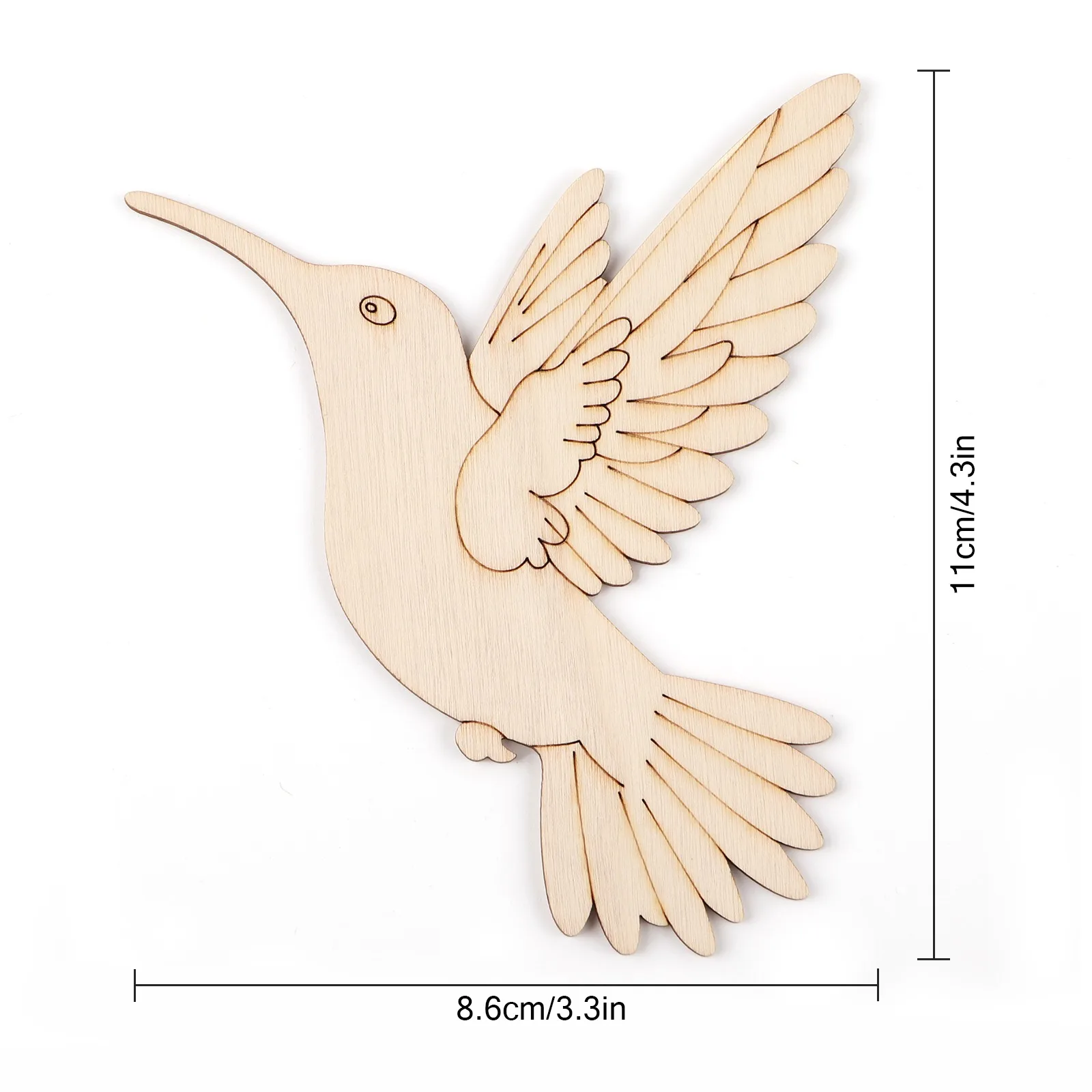 10pcs Unfinished Wood Animal B - Craft Art Set review and price