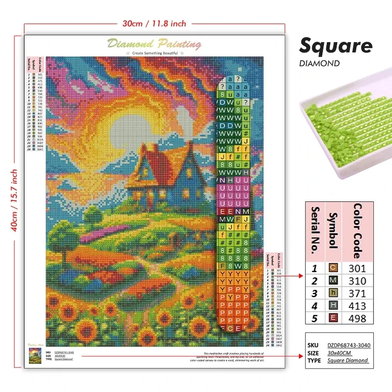 5D DIY Diamond Painting Kit Fr - Art Craft Japan review and price