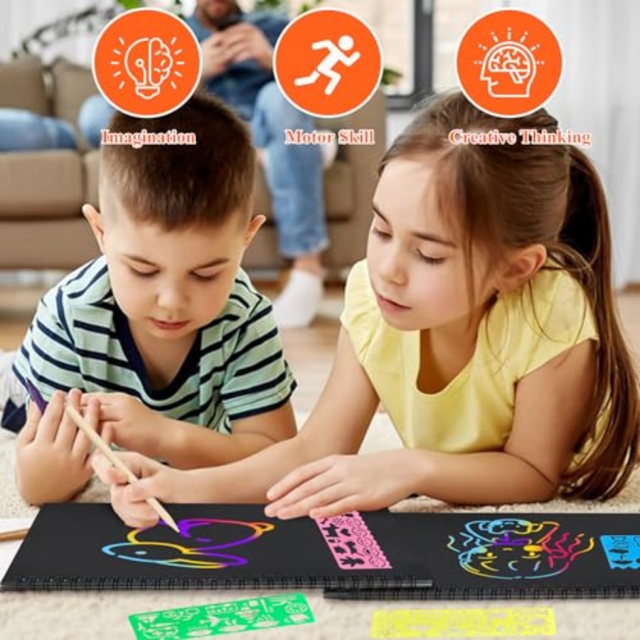 Scratch Paper Art Crafts Stock - Art Craft 2 Year Olds review and price