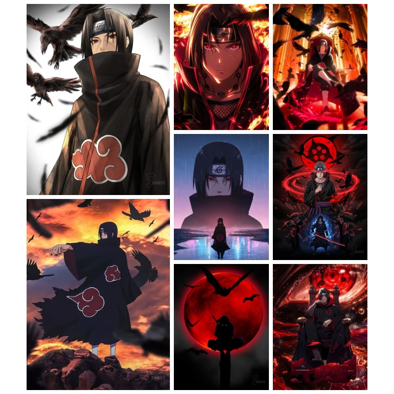 Naruto Itachi Uchiha Anime 5D  - Art Craft Japan review and price