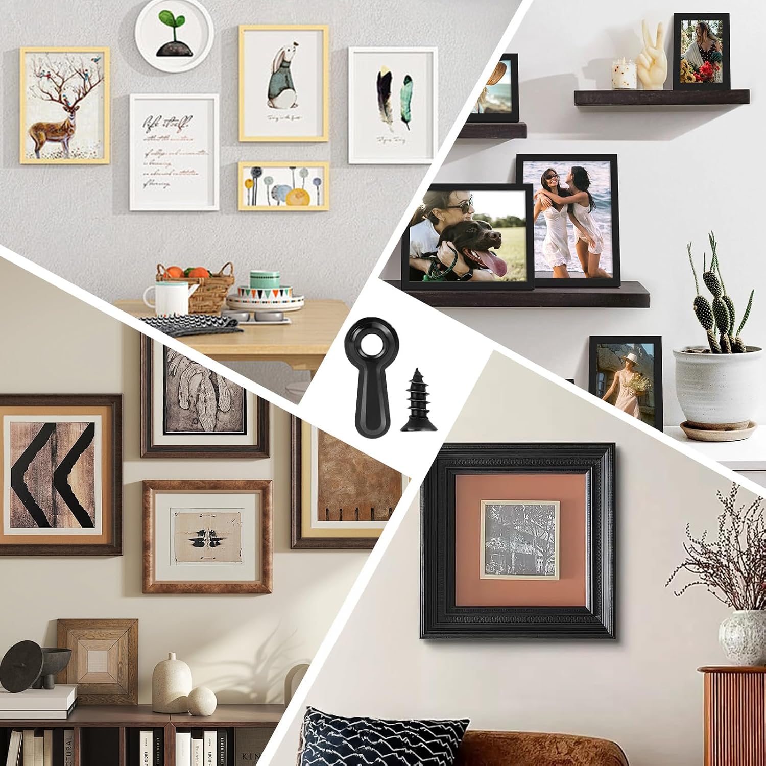 1-2Boxs Iron Photo Frame Backi - Art Craft Mirror review and price