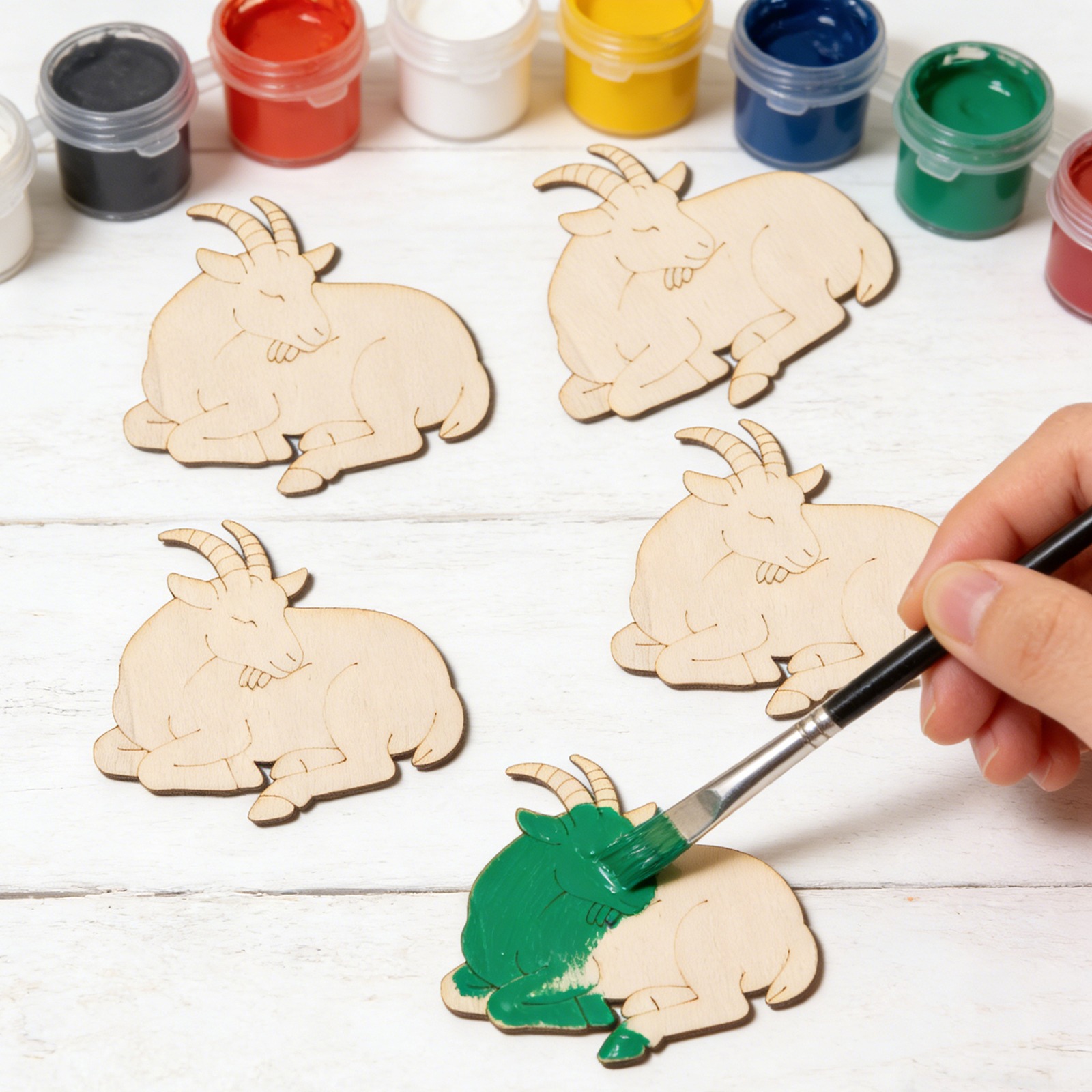 10pcs/set Unfinished Wood Shee - Craft Art Set review and price
