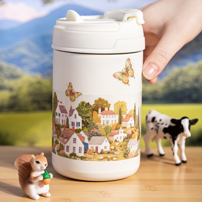 6-roll set 6cm×200cm Village T - Art Craft Notebook review and price
